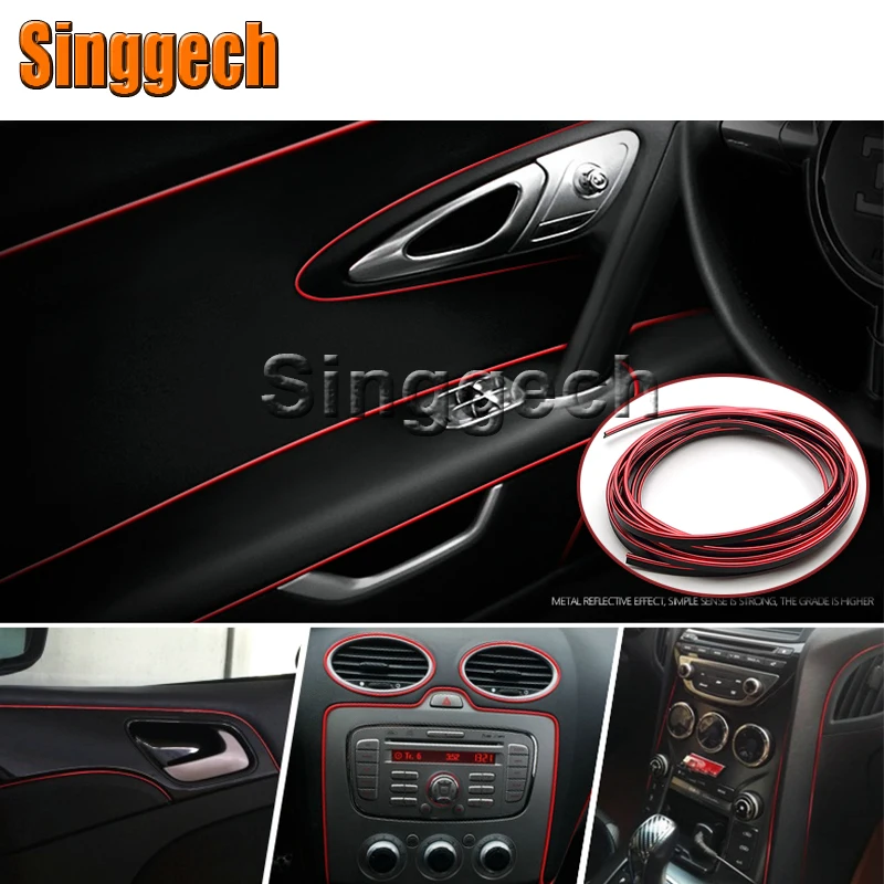 Автостайлинг внутренняя цветная хромированная полоса для BMW E46 E39 E90 E60 E36 F30 F10 E34 X5