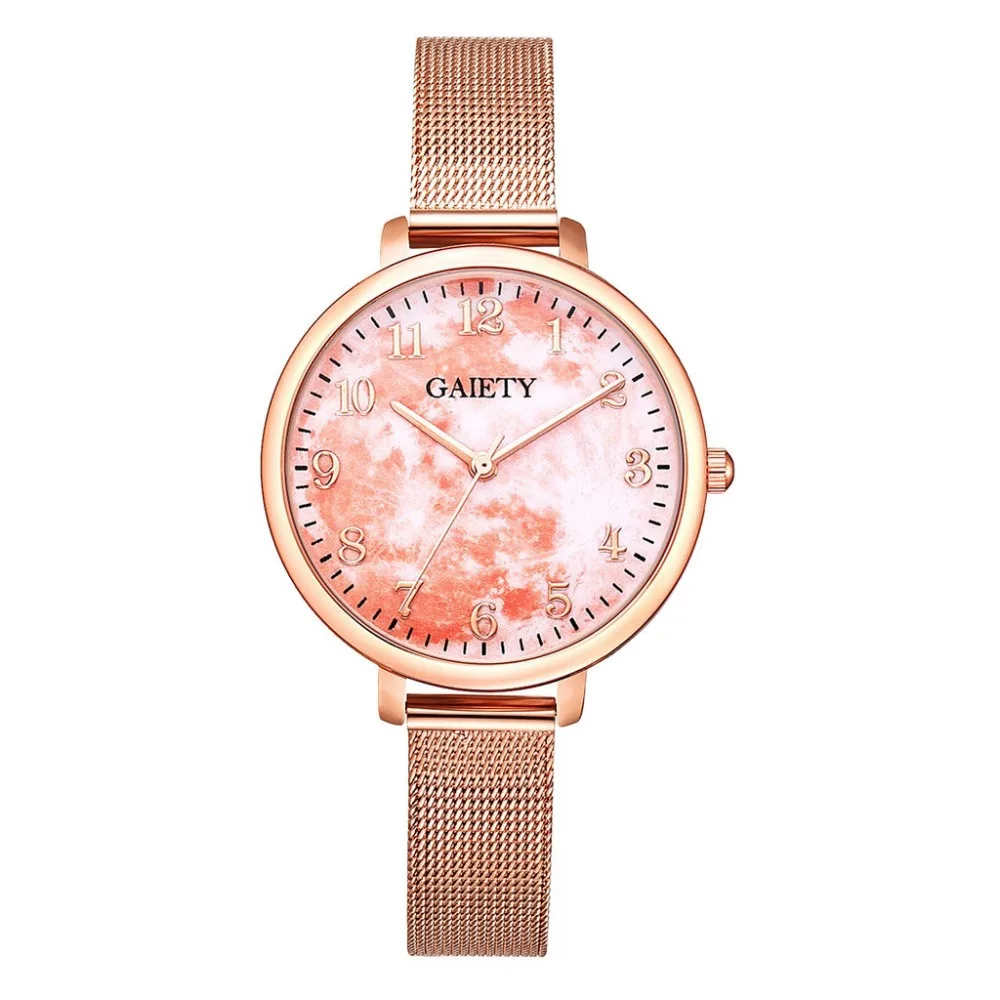 

Quartz Mesh Belt Ladies Watch Simple Horloge Dames Women's Watches Bayan Kol Saaty Fashion High Quality Relojes Para Mujer@50