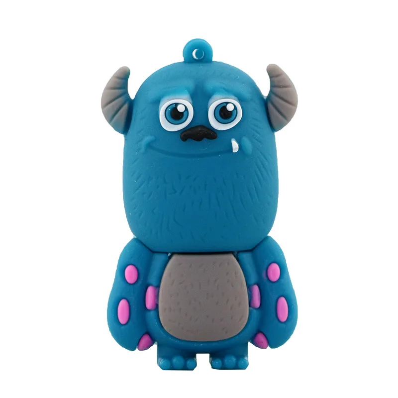 Милый монстр университет улыбка корова 64 ГБ 32 ГБ 16 ГБ 8 ГБ 4 ГБ Mike Wazowski USB 2,0 карта памяти флеш-накопитель