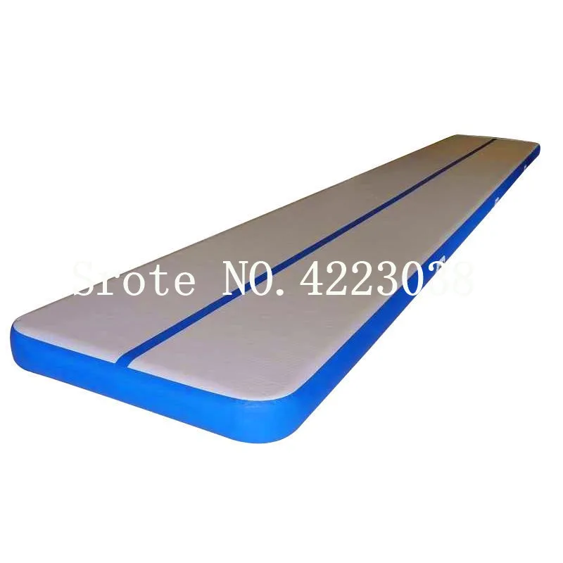Продажа Бесплатная доставка, 7x1x0,2 м воздушный Акробатический трек, гимнастика, гимнастика, ведущий надувной коврик, воздушный трек с бесплатным нас...
