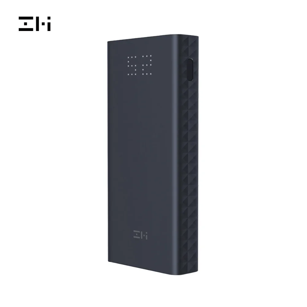 Внешний аккумулятор ZMI QB822 с 2 USB портами и поддержкой быстрой зарядки 27 Вт 20000