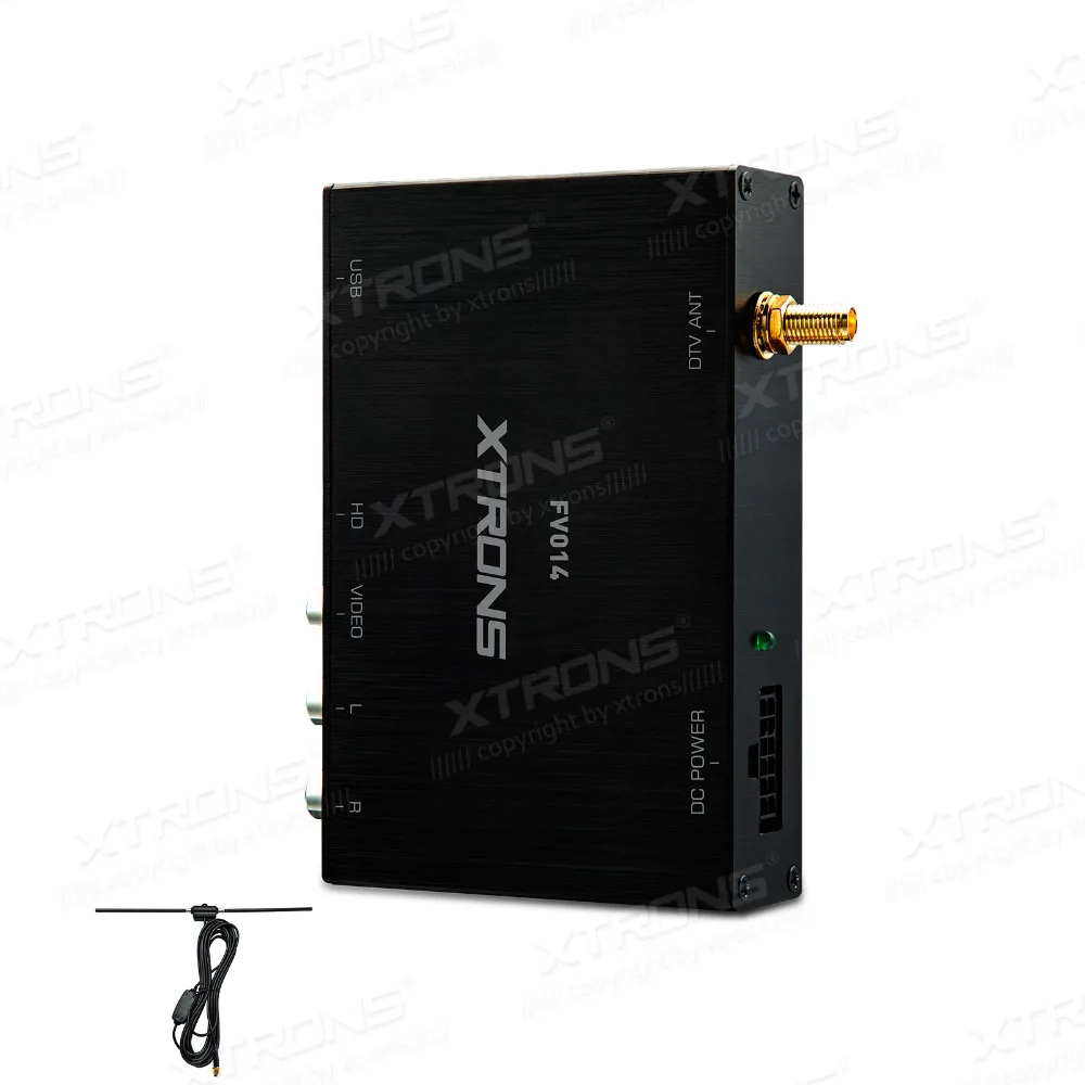 XTRONS FV014/Автомобильный цифровой DVB T/T2 Freeview ТВ тюнер/тройной