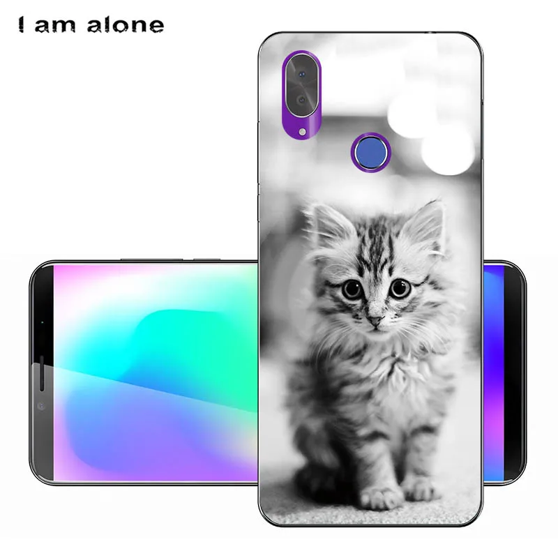 Solf TPU HH68 Чехлы для телефонов I am alone, для Cubot X19, 5,93 дюйма, мягкие, TPU, для мобильных телефонов, милые, модные, с мультяшным принтом, для Cubot X19, сумки - Цвет: Solf TPU HH68