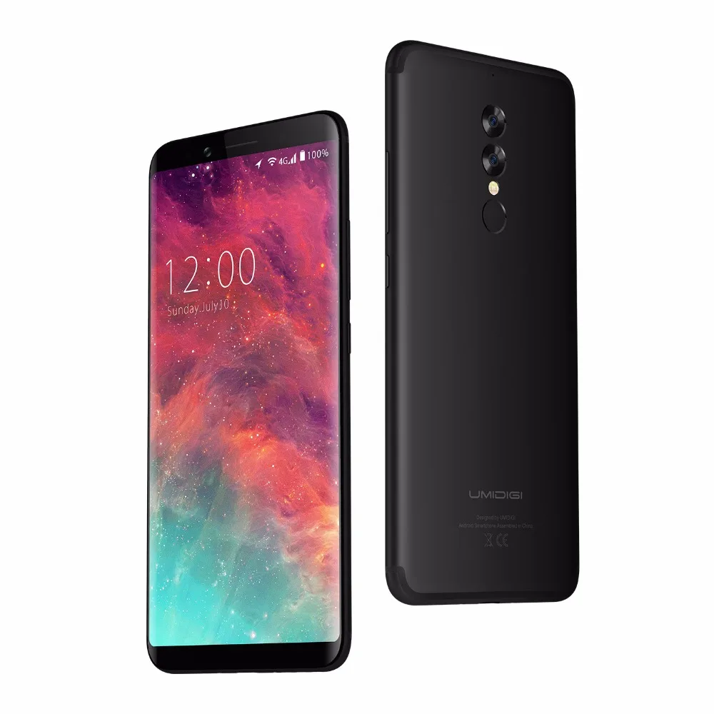 Оригинальный umidigi S2 мобильный телефон MTK Helio P20 6 0 дюйма 5100 mAh 13.0MP двойной сзади