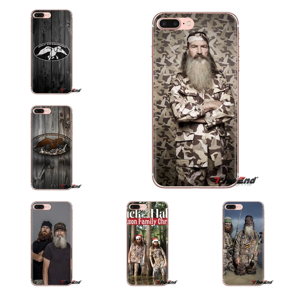 Duck Commander обои для LG Spirit Motorola Moto X4 E4 E5 G5 G5S G6 Z Z2 Z3 G2 G3 C Play Plus мини Силиконовый чехол