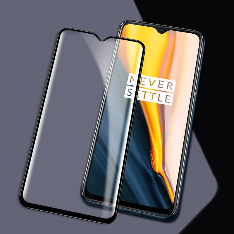 2 в 1 9D полная Защита экрана для Oneplus 7 6 6T + пленка объектива камеры One Plus полное