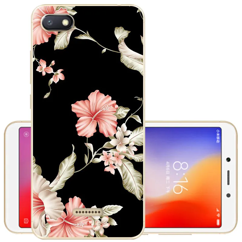 MJH 5,4" для Xiaomi Redmi 6 6A чехол для телефона мягкий силиконовый чехол для Redmi 6A TPU Защитный чехол для Xiaomi Redmi 6 A Redmi6 задняя крышка - Цвет: MJH