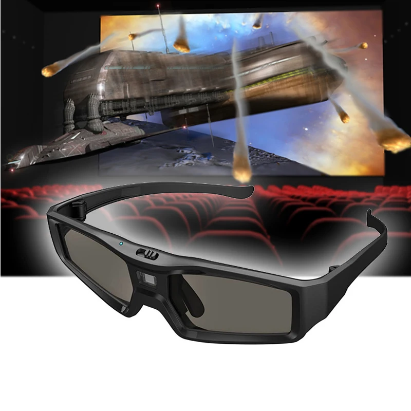 3 шт. 480 Гц активный затвор перезаряжаемые bluetooth RF 3D очки (28 г) для Epson
