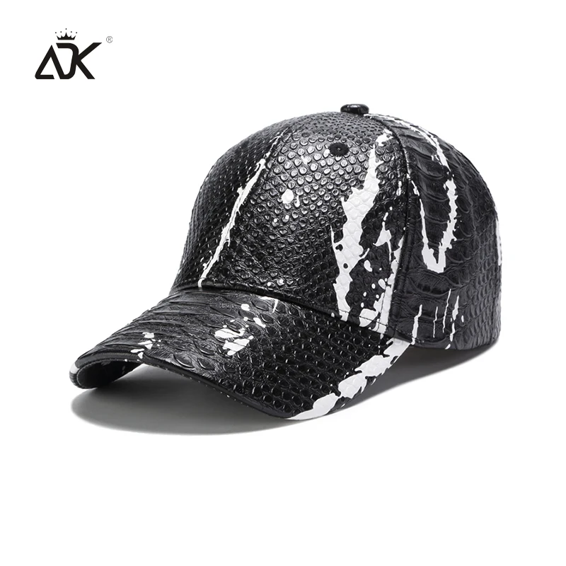 ADK искусственная кожа Snapback для мужчин 2018 Мода Бейсбол шапки Новый Досуг крышки