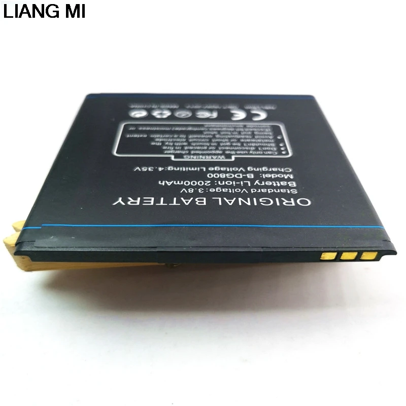 Для Doogee DG800 B 2000 мАч батарея VALENCIA DG 800 мобильный телефон с подставка для телефона в
