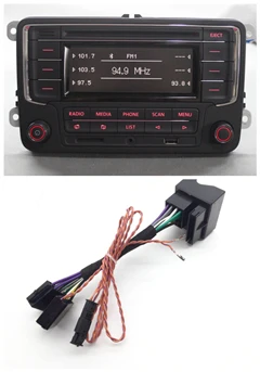 RCN210 Plus Bluetooth MP3 USB плеер CD радио использовать для гольфа 5 6 Jetta Mk5 MK6 Passat B6 CC B7 |