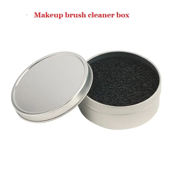 brush cleaner box 7 шт./компл. Pro Для женщин лица набор кистей для макияжа лица косметический Красота тени для век Румяна кисти для макияжа кисть инструмент Прямая поставка - Handle Color: brush cleaner box