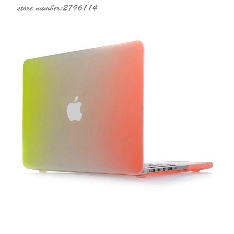 Ноутбук новый Радужный цвет для Apple MacBook Air Pro Retina 11 12 13 15 mac book Pro13.3 4 Touch ID Air13 A1932