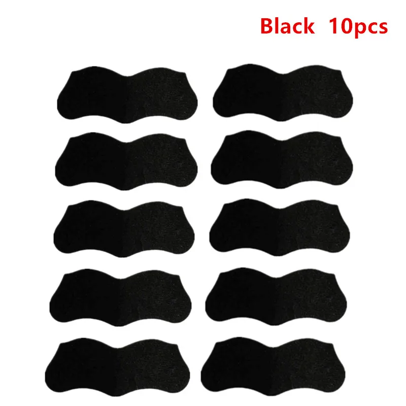 black 10pcs 10 шт., маска назальная для удаления черных точек, полоски, черная голова, нос, точка, пятно, отшелушивающая наклейка для лица, акне, белая маска для очистки пор - Цвет: black 10pcs