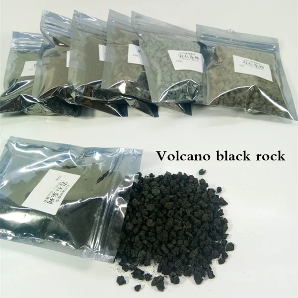 Volcano black rock Миниатюрная скала смоделированная сцена скальное здание DIY садовые материалы - Цвет: Volcano black rock