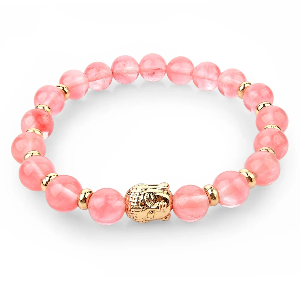 Подвески CHICVIE браслеты с камнями бусинами для женщин и мужчин серебряные