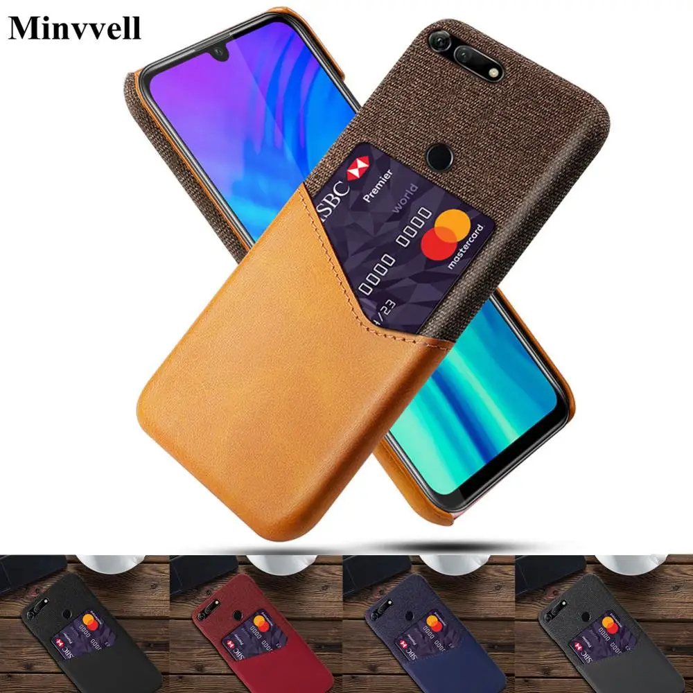 Деловой чехол для Huawei Honor V20 20 20i 10i 10 9 lite V9 V8 7X с отделением карт чехлы 8A 8S 8X MAX Play Cover|Бамперы| |
