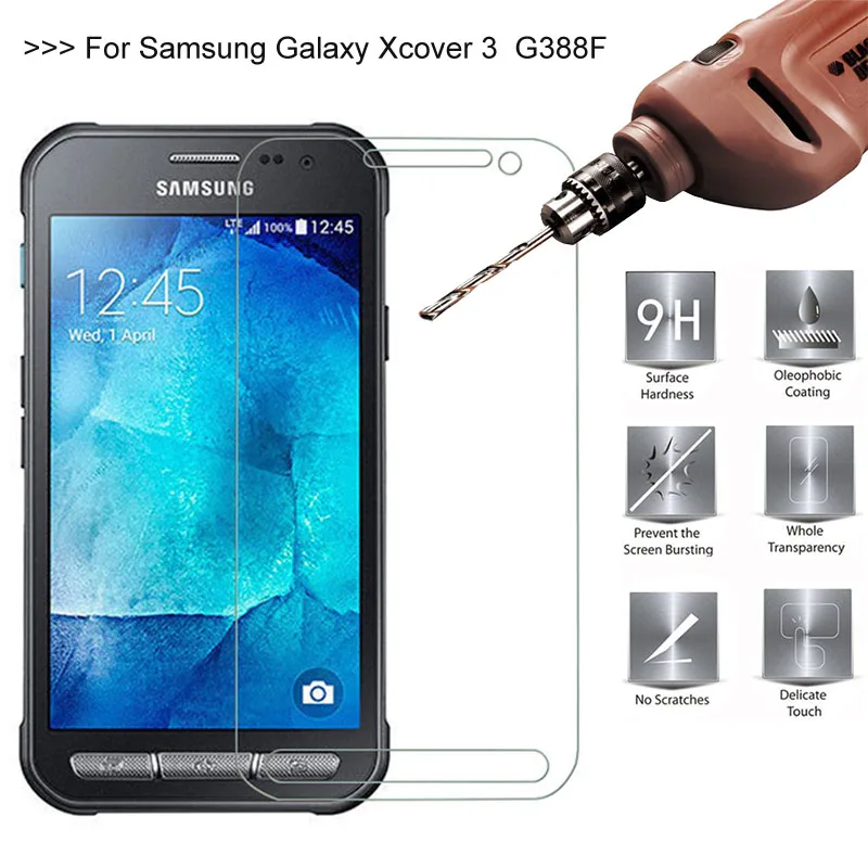 Для Samsung Galaxy Xcover 3 G388F закаленное стекло 9H Высококачественная защитная пленка