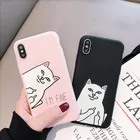 Силиконовый чехол для Huawei P8 P9 P10 P20 Lite Plus P30 Pro 2017 P Smart 2019 Funny Cat для Huawei Mate 8 9 10 20 X Lite