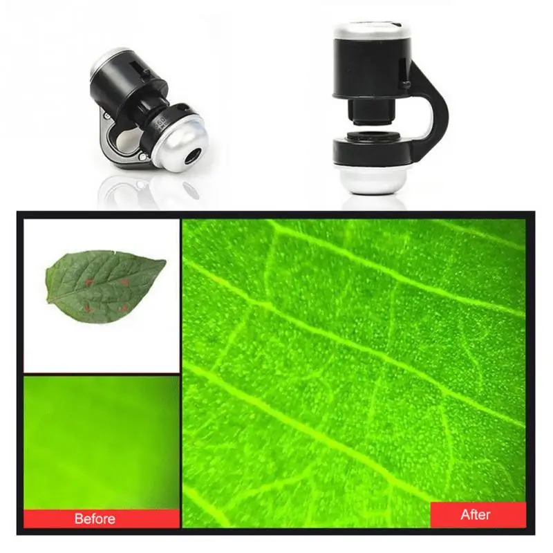 Универсальный 30X оптический зум Клип Мобильный телефон микроскоп камера телескоп объектив для iphone