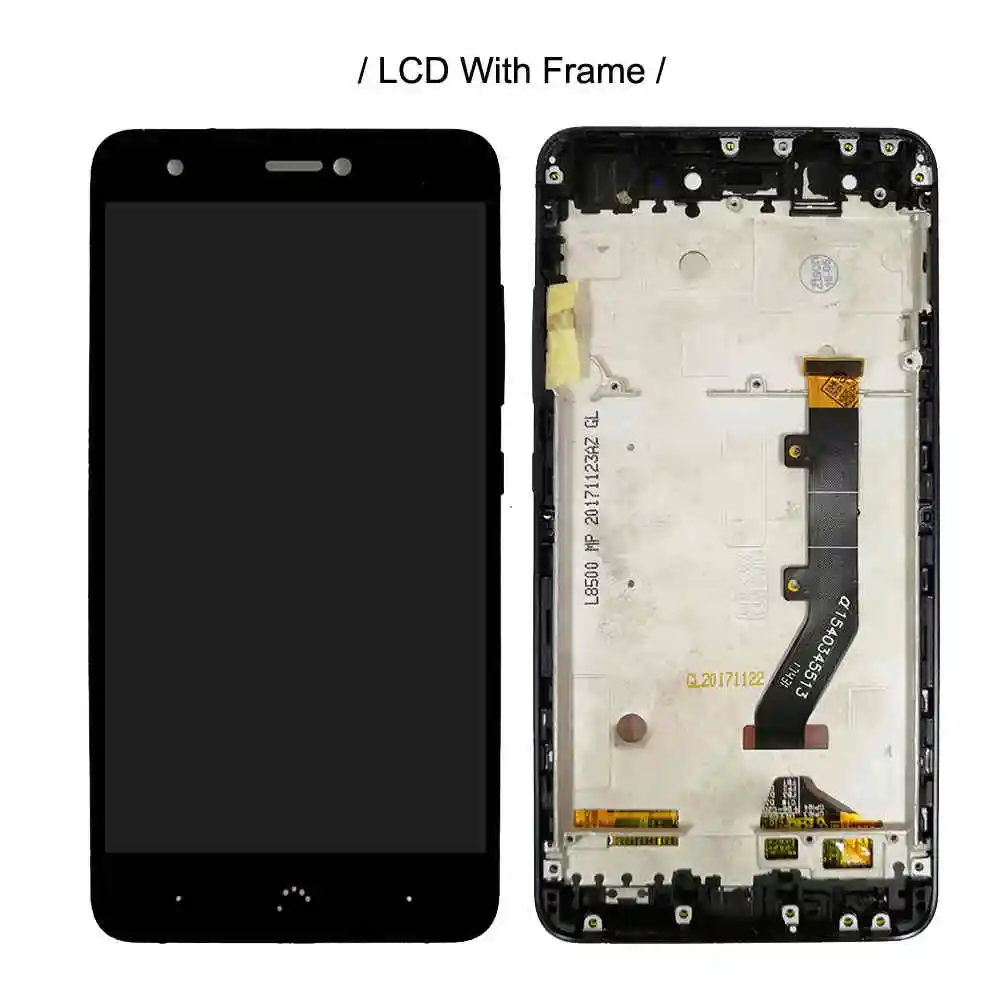 ЖК дисплей с рамкой для BQ Aquaris X / Pro Xpro сенсорный экран 5 2 дюйма дигитайзер в сборе
