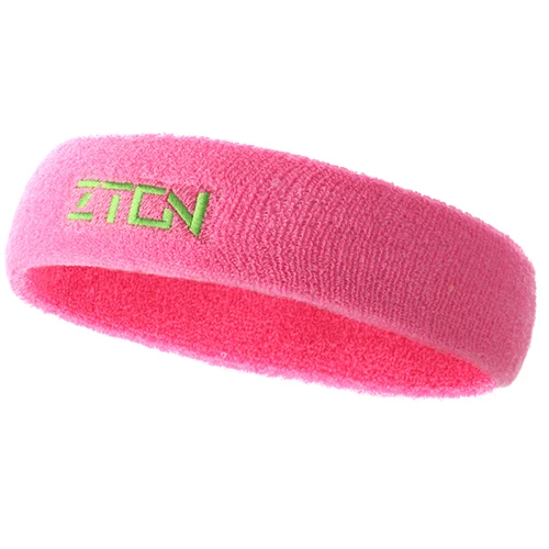 Высокое качество Хлопок Пот повязка для мужчин Sweatband wo мужчин Йога повязки для волос голова Пот Повязки Спортивная безопасность - Цвет: Pink
