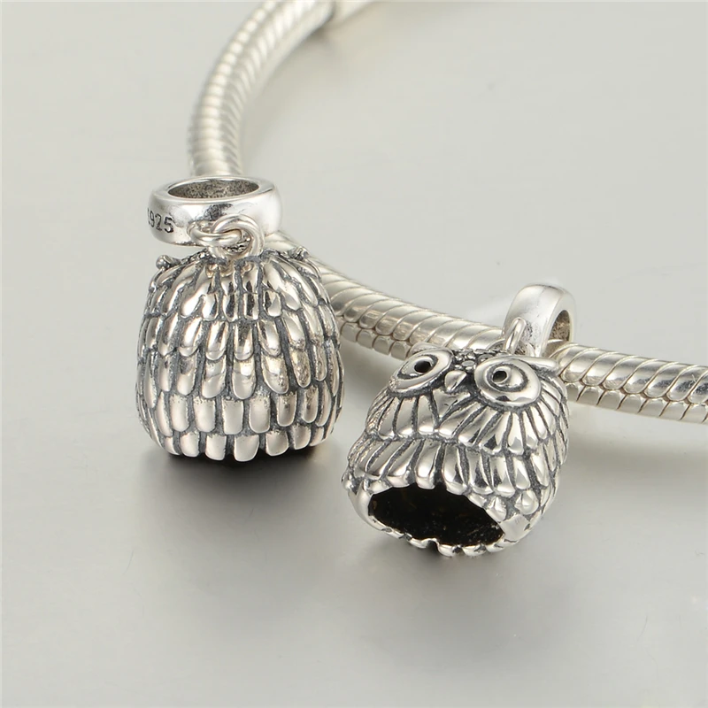 2016 Fashion Original Top Quality 925 Silver Owl Pendant Jewelry Zilveren Sieraden Diy Viko S265-30 | Украшения и аксессуары