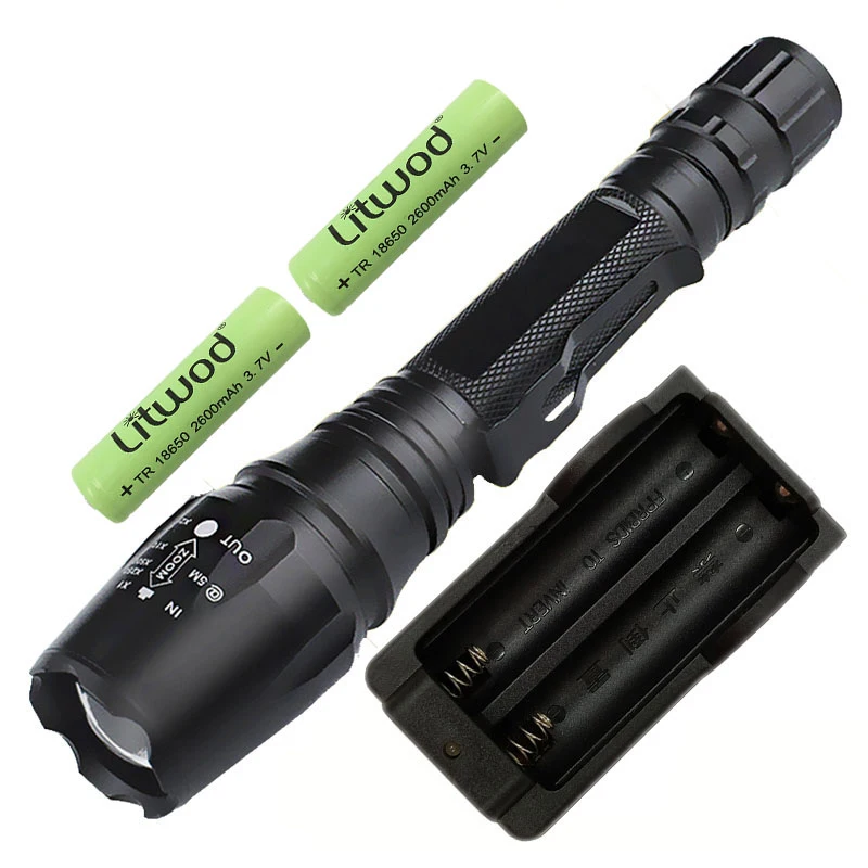 F XHP50 Z20V5 CREE XM-L2 U3 отправка из России, светодиодный фонарь для охоты, масштабируемый водонепроницаемый тактический фонарь - Испускаемый цвет: F