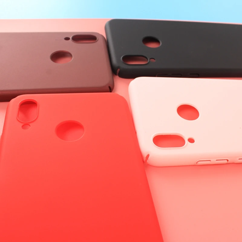 XELLWO Тонкий чехол карамельного цвета для Huawei P20 lite Силиконовый ТПУ мягкий + Жесткий