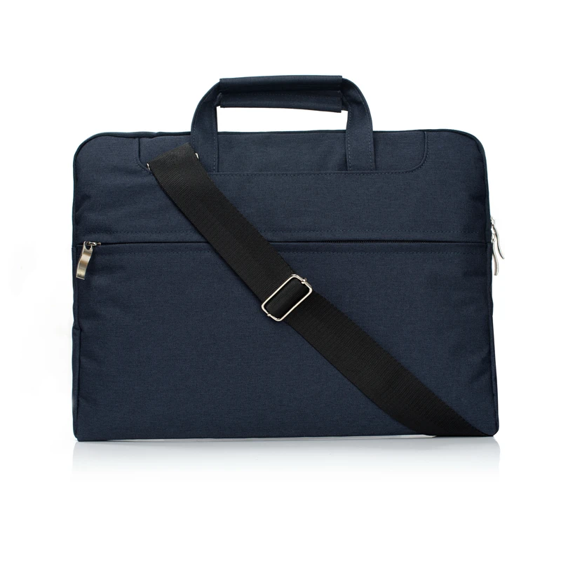 Navy Blue Рюкзак для ноутбука сумка через плечо с ремешком для Macbook Air Pro Retina 11 13 14 15 15,6 дюймов Тетрадь компьютерные сумки, сумка в руку, портфель для Macbook - Цвет: Navy Blue