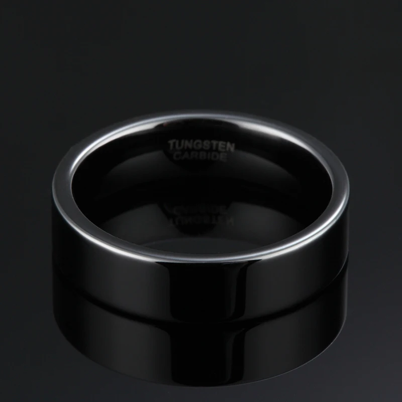 Обручальные кольца 6 мм для мужчин и женщин кольцо из карбида вольфрама чистого