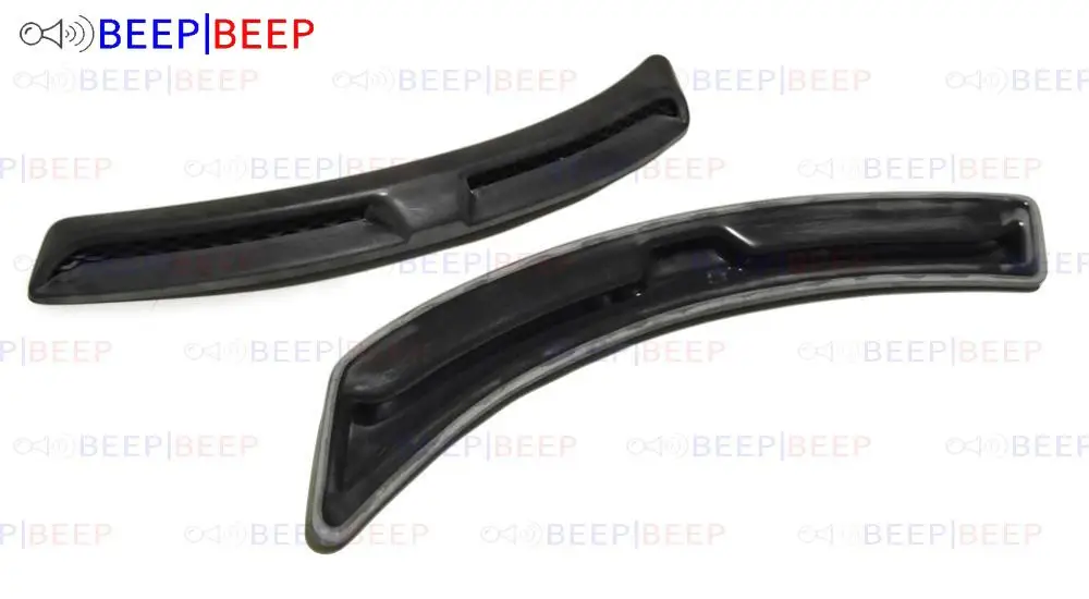 Pads front fenders for Mitsubishi Lancer X 2007-2017 2 pcs/ser on the (with grid) car styling decoration tuning | Автомобили и