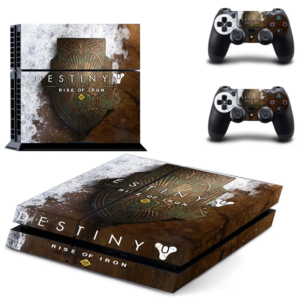 Наклейка для PS4 виниловая наклейка, стикер для консоли sony Playstation 4 и 2 контроллера наклейка для PS4 наклейка