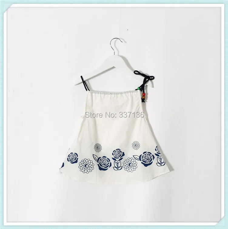 Rose kids wear New design 2015 summer girls dress princess baby clothes children free shipping | Детская одежда и обувь
