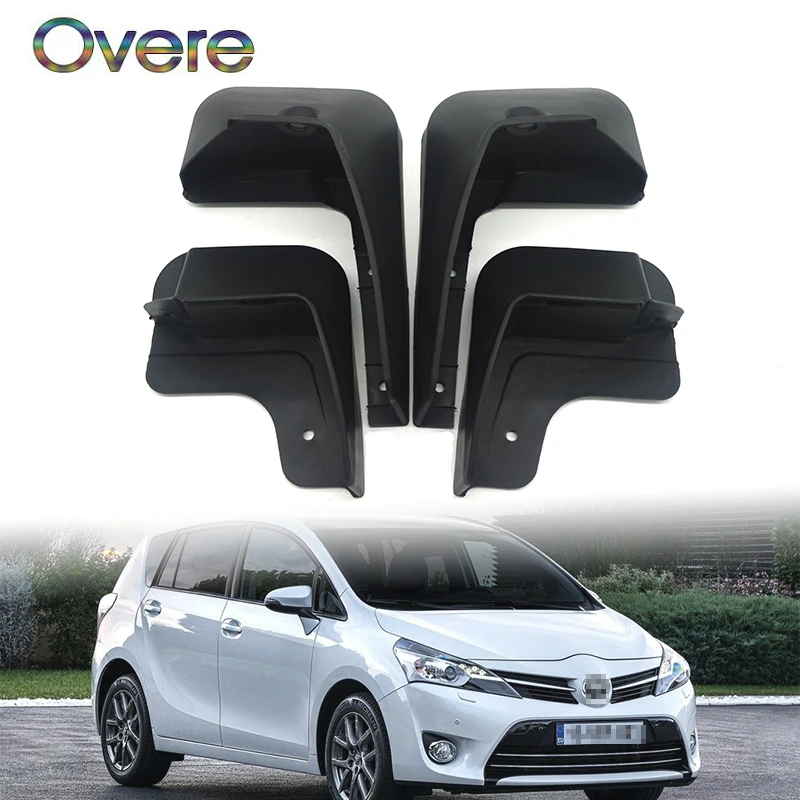 Overe автомобильные передние и задние брызговики для Toyota Verso 2009 2010 2011 2012 2013 2014 2015 2016