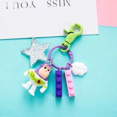 A9-78 Лидер продаж Toy Story рисунок игрушки подвеска Подвески Базз Лайтер Джесси брелок голова могут быть перемещены куклы небольшой кулон для детей подарок - Цвет: A9-78