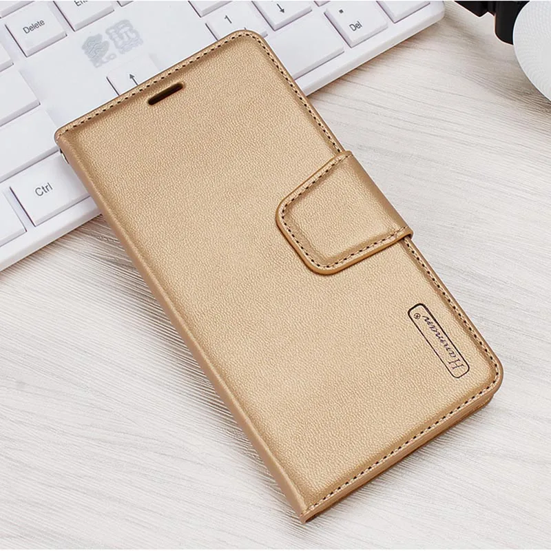 Gold Hanman для Asus Zenfone Max Pro(M2) ZB631KL ZB633KL, чехол-книжка в стиле ретро, кожаный чехол-кошелек, задняя крышка, чехол с магнитным отделением для карт - Цвет: Gold