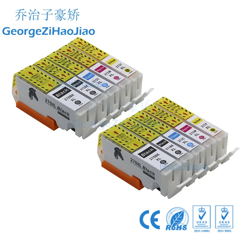 10 X PGI270 CLI271 PGI-270BK C LI-271 совместимый картридж voor canon PIXMA MG5720 MG5721 MG5722 MG8620 MG8621 MG8622 Printer3 |