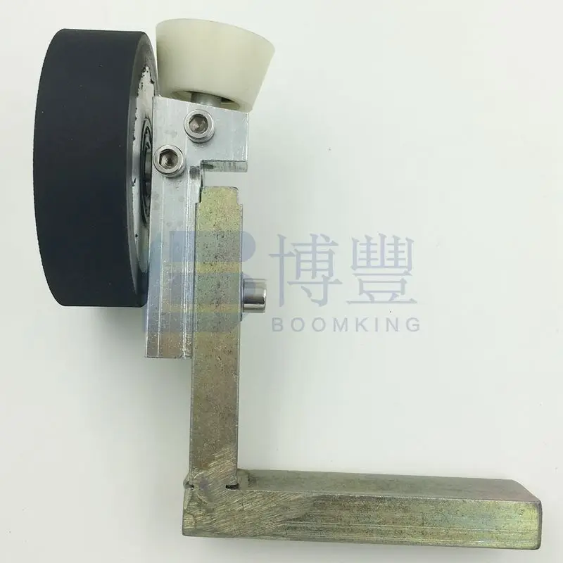 Натяжное колесо диаметром 87 мм резиновое для стеклянной машины. Серия