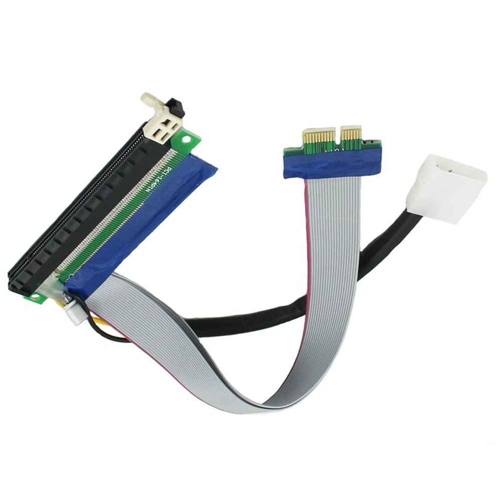 MLLSE PCI E Экспресс 1x до 16x Удлинительный гибкий кабель карта расширитель