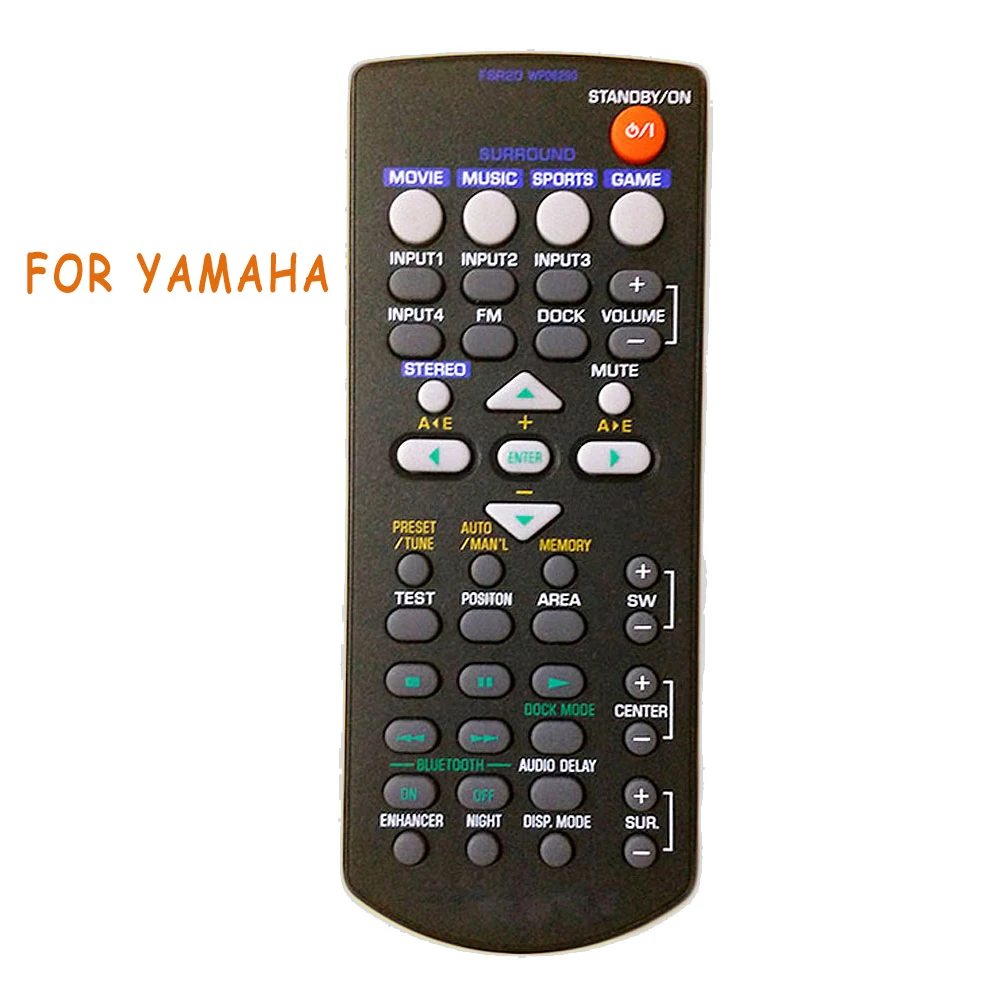 Новый оригинальный пульт дистанционного управления FSR20 WP08290 для YAMAHA объемное аудио DVD YAS 71CU|remote control|remote control