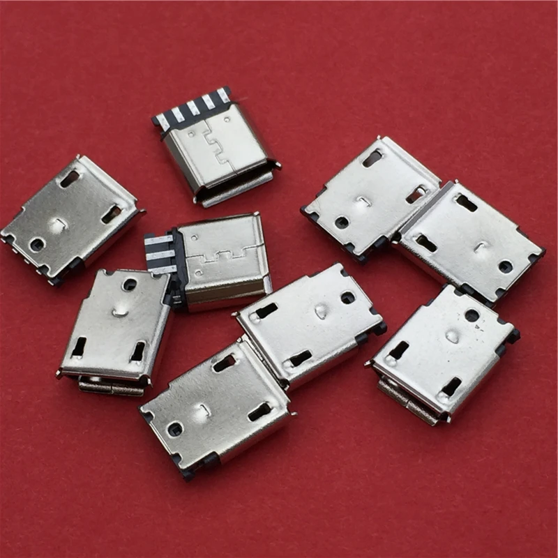 10 шт./лот 5 контактный разъем Micro USB G33 тип сварки для зарядки хвоста мобильный