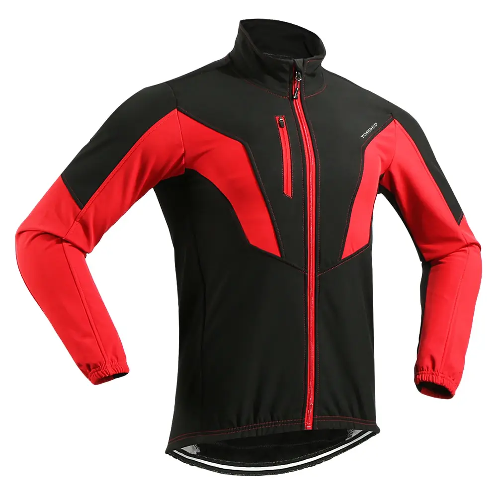 TOMSHOO мужские зимние теплые термальные велосипедные куртки для спорта на открытом