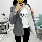 Рубашка Женская осенне-зимняя, хб, с длинным рукавом