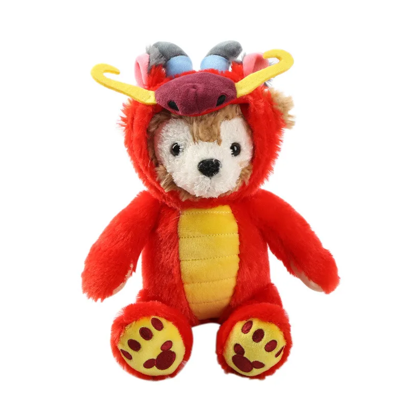 Плюшевые Куклы Kawaii Duffy меняющиеся на китайских животных мишка милая мягкая