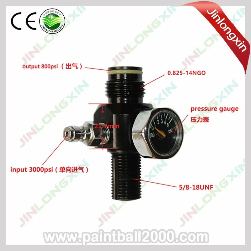 HPAT 13Ci 0.22L Пейнтбол воздушный бак/цилиндр с 3000psi мини Регулятор