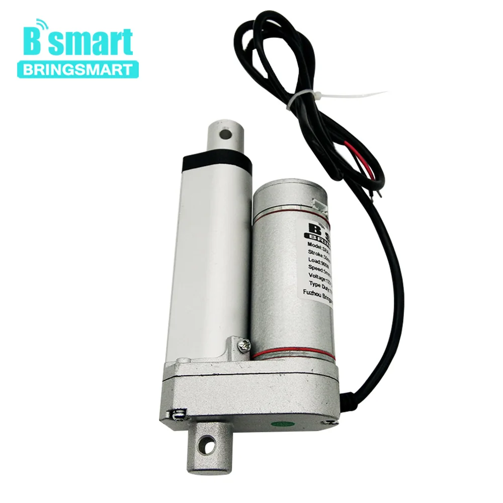 Bringsmart SRA Y 50 мм ход 2 дюймовый линейный привод Холла постоянного тока с энкодеком 5