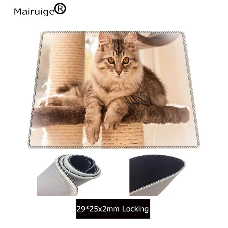 Mairuige 180x220x2 мм Большой Скорость Мышь Pad край блокировка клавиатуры игровые стол