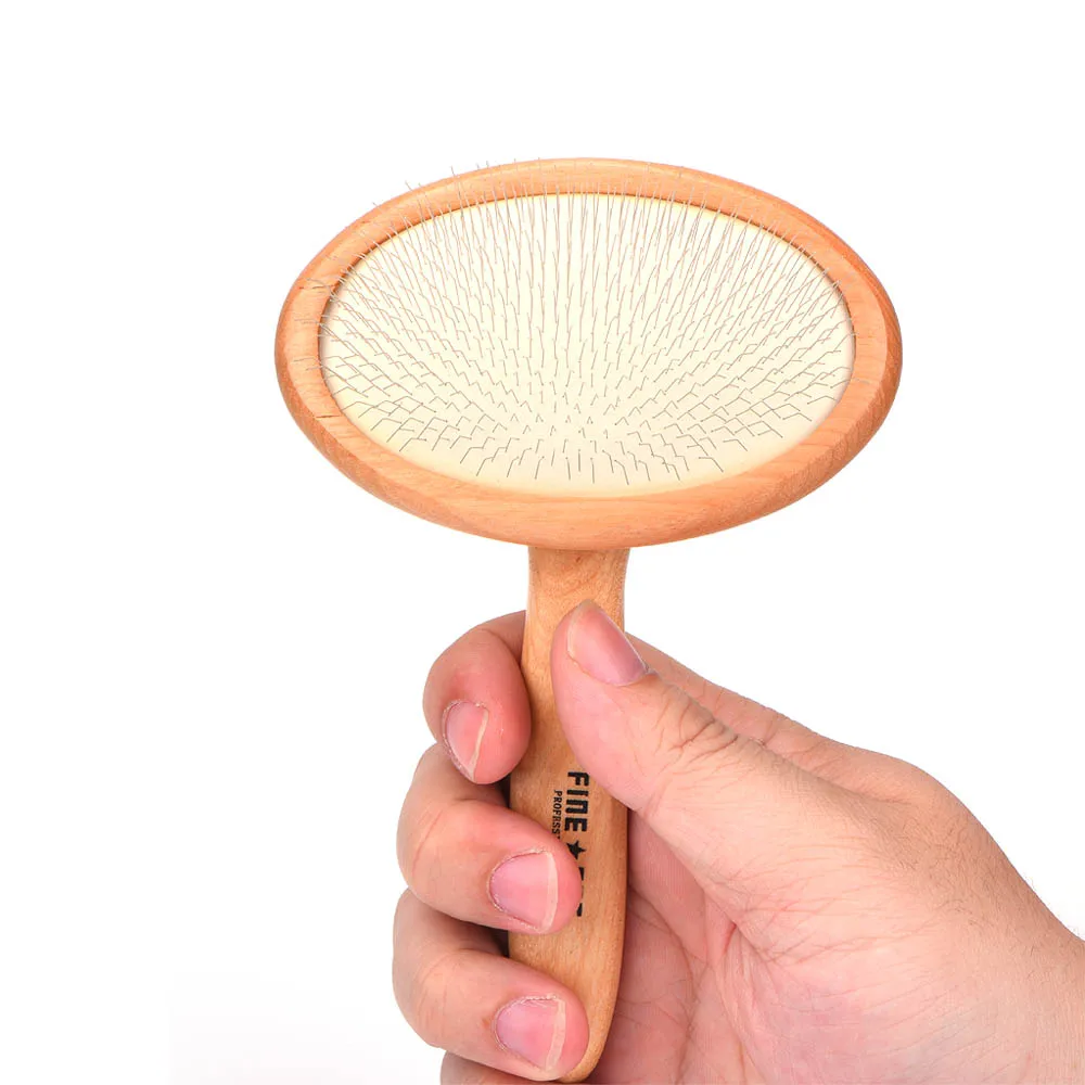 Деревянная щетка для вычесывания собак и кошек спутывания распутывания волос