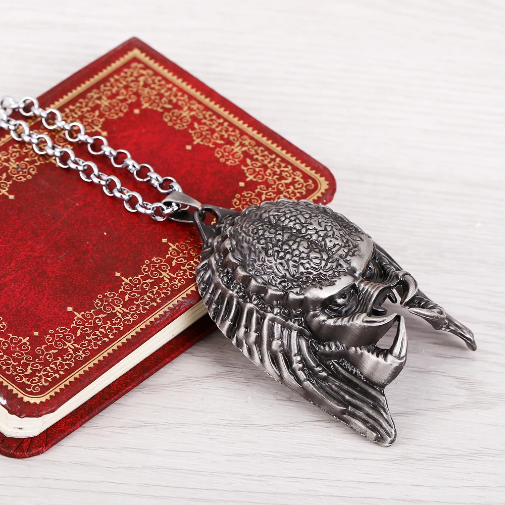 Мужское ожерелье с подвеской маской чокер для Хэллоуина|alien necklace|pendant necklacegifts for men